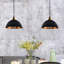 3 - Light Black And Gold Pendant-1027101392