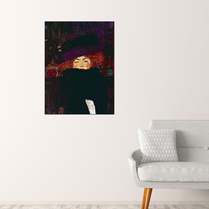 Gustav Klimt - Wrapped Canvas Painting, 80cm H x 60cm W x 1.8cm D