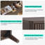 Commode cannelée à 9 tiroirs avec pieds en bois massif Soren-1105028208-1105028215