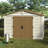 Woodbridge Plus 10.5 ft. W x 8 ft. D Plastic Storage Shed