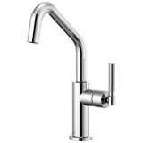 Litze® Bar Faucet with Angled Spout and Knurled Handle