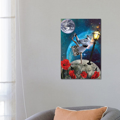 Universe Is Music by Kiki C Landon - Wrapped Canvas Print