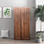 Armoire de cuisine, armoire autoportante en noyer avec portes et tablettes, armoire de rangement pour garde-manger-84912977