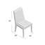 Ensemble de chaises de patio avec coussin Enzo (ensemble de 2)