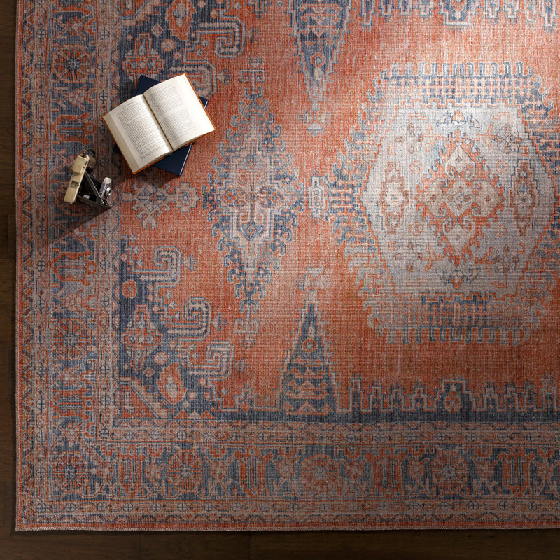Colin Machine Washable Traditionnal Boho Area Rug, Rectangle 160 x 220cm