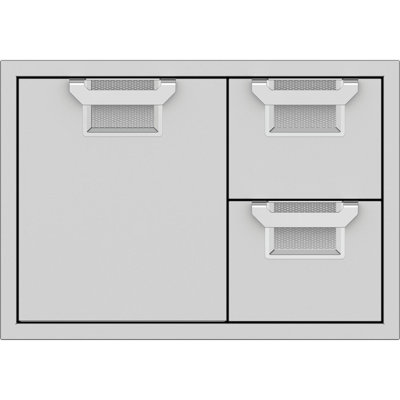 Combinaison de porte double avec tiroir de 30 po Aspire