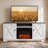 Henrik Farmhouse TV Stand with Electric Fireplace-123475123