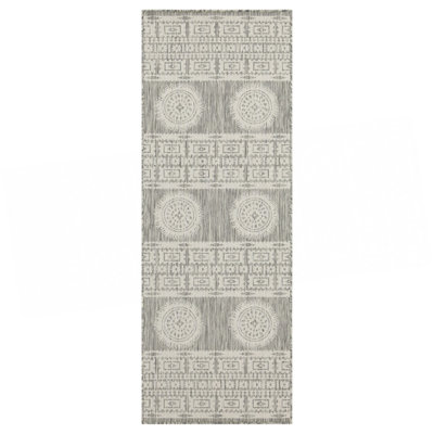 2 Ft. 7 In. X 7 Ft. 3 In. Indoor/Outdoor Area Rug