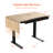 Electric Height Adjustable Drafting Draft Desk Drawing Table Desk Tiltable Tabletop