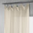 Larsa Linen Blend Sheer Curtain Single Panel-1448658906-1448658909