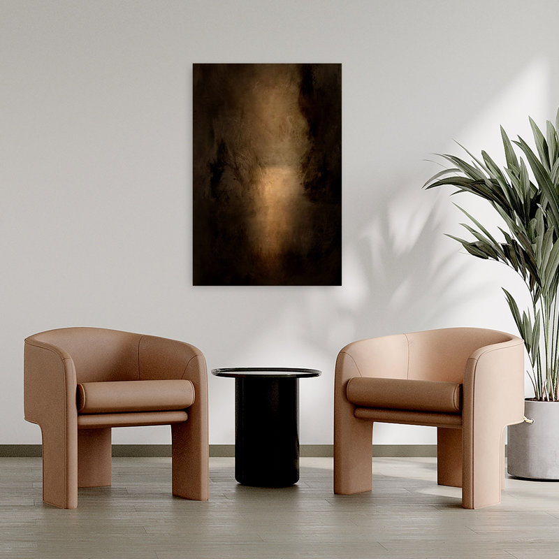 Art contemporain contemporain abstrait, H 36 po x l 24 po