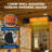 Electric Wall Mounted & Ceiling Patio Heater With Remote