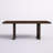 Gaige Solid Wood Top Metal Base Dining Table-716442619