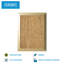Babillard personnel MasterVision Kamashi en liège naturel + 6 punaises, 24 po x 18 po, cadre en bois doré