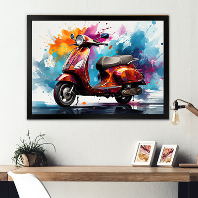 " Graffiti Scooter Delight II "