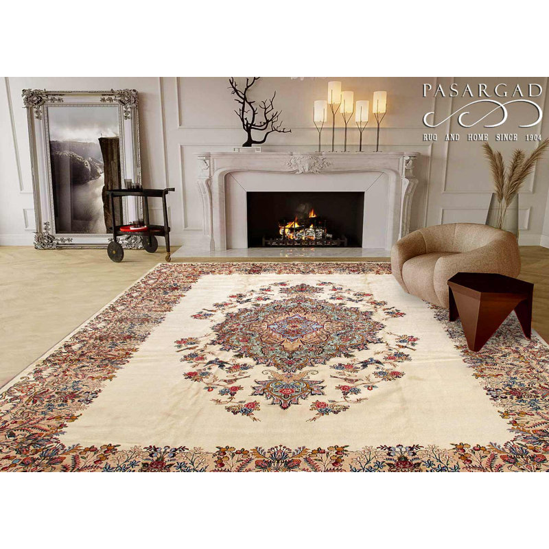 Fine Hand Knotted Persian Vintage Tabriz 13'2'' X 18'