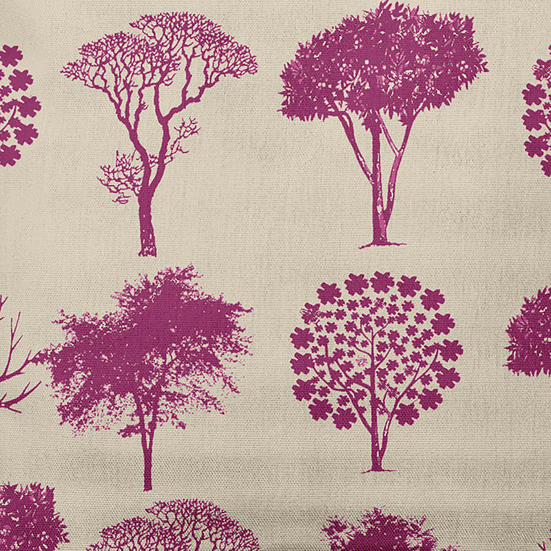 Floral Reversible Throw Pillow, Dusty Rose