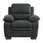 Chaise avec accoudoirs capitonnée Classic