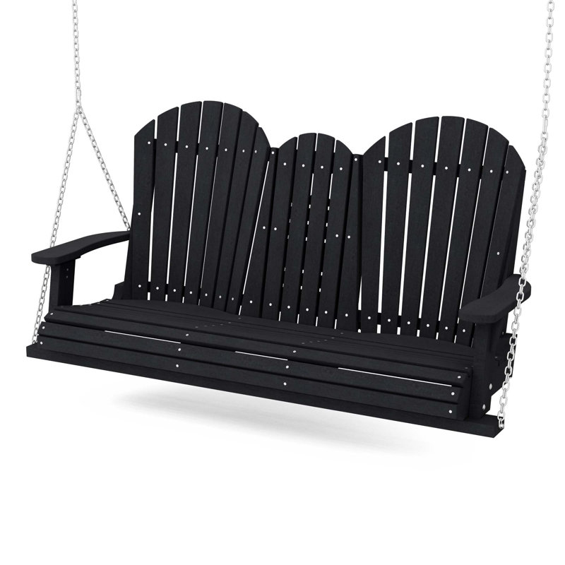 Balancelle 5 pi avec console Heritage, Noir