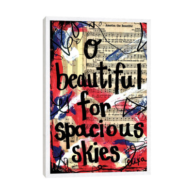 O Beautiful America by Elexa Bancroft - Print on Canvas