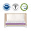 Matelas pour lit de bébé standard imperméable Fleeton