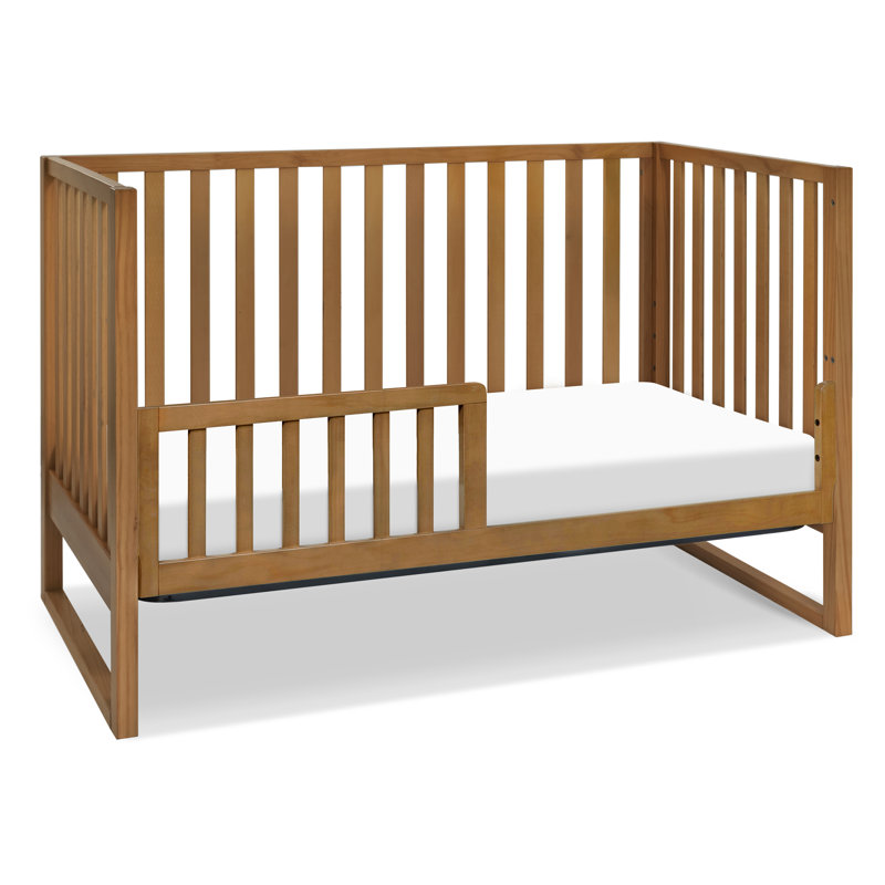 Hunter Chestnut 3-in-1 Convertible Crib with Adjustable Mattress Heights