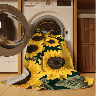  Tapis lavable Sunflowers Farm