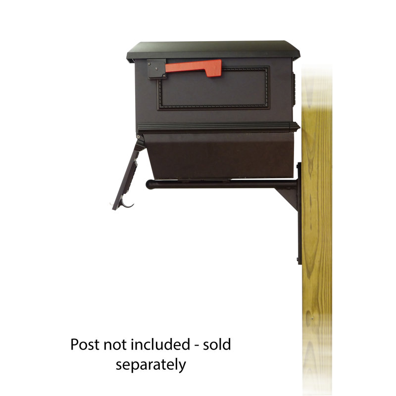 Aluminum Post Mounted Mailbox