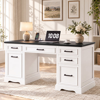 Bureau de direction 55 po Farmhouse