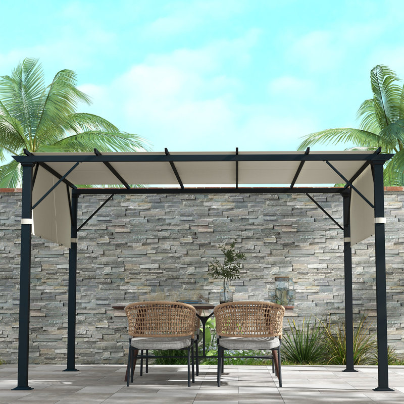 Brugos Dakota Fields Polyester Replacement Canopy for Pergola, Cream