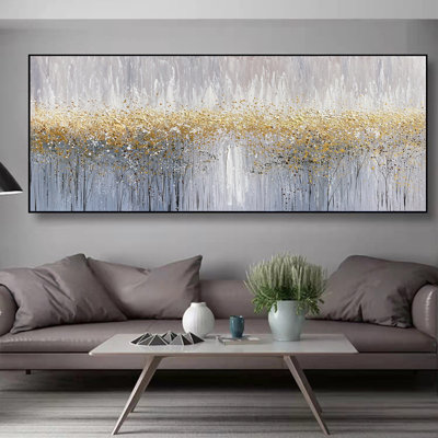 Art mural Mid-Century moderne en toile pour salon