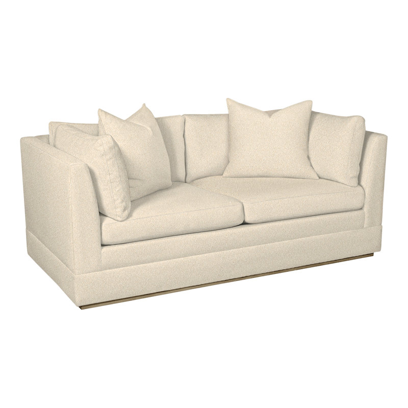 Thom Filicia Home 70.5'' Square Arm Loveseat, Kimoni Natural, Hampton