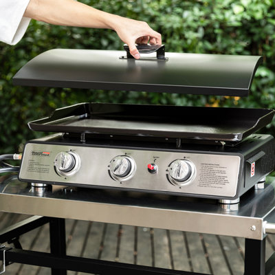 Royal Gourmet Portable Griddle Hardcover with Brackets