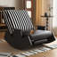 Chaise berçante confortable et durable
