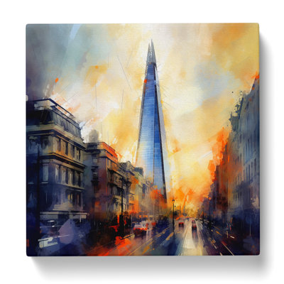 Modern Wall Art - Wrapped Canvas - Framed Print