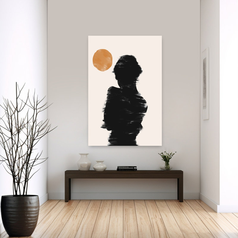 Art contemporain, art contemporain abstrait, H 60 po x l 40 po