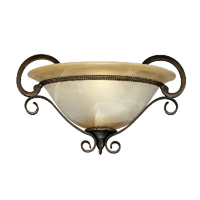 Demi-lune 1 lumière Sharlene