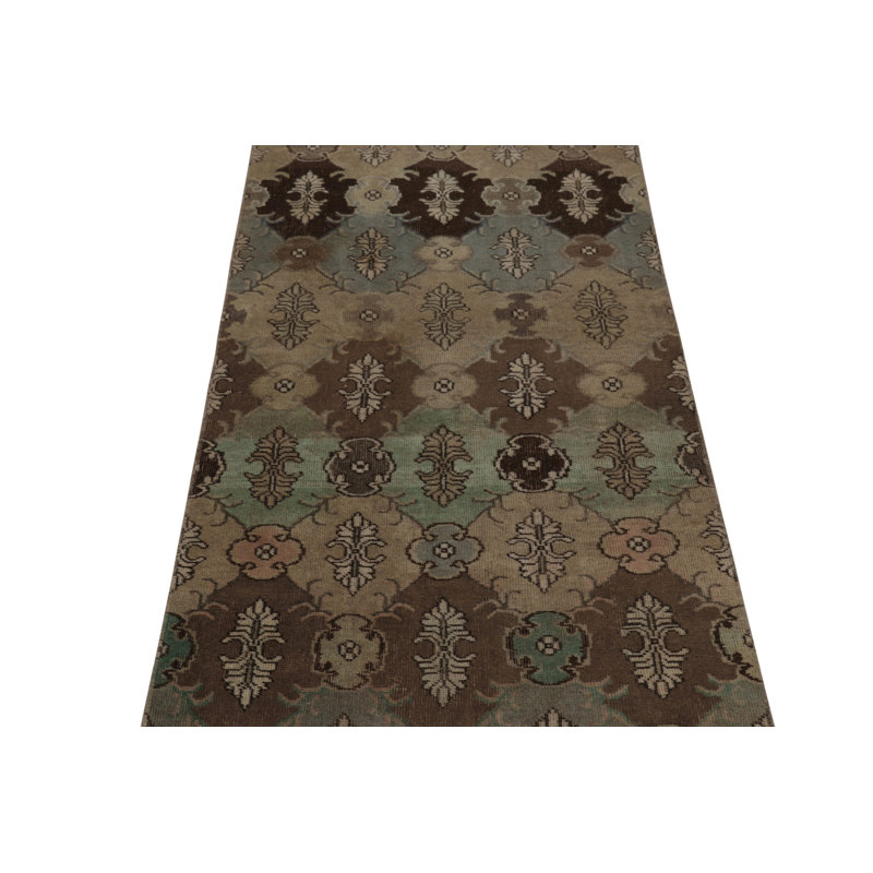 Vintage One-of-a-Kind 2'7X7'10 Hand Knotted Area Rug