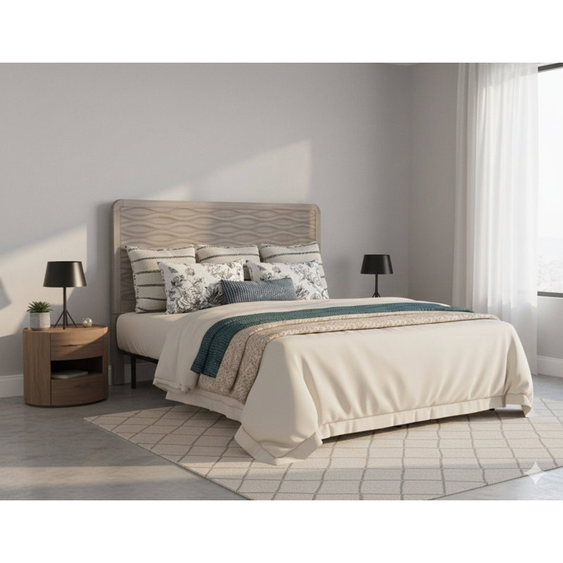 Cape King Wave Panel Headboard, King