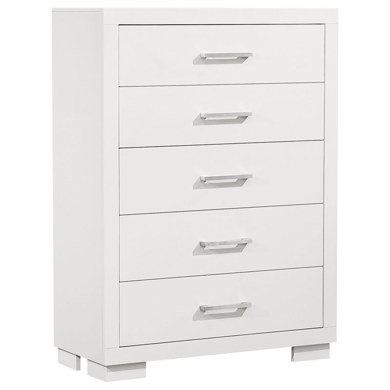 Commode de chambre 5 tiroirs Polk
