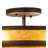 Yearby Glass Semi Flush Mount