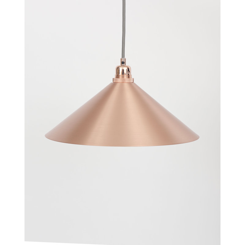 Cone Shade, 4.8" H x 14.2" W x 14.2" D, Copper