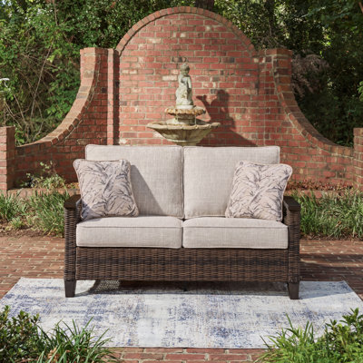 Causeuse d'extérieur avec coussin Drakes Beach