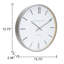 Horloge murale 15,75 po Thomas Kent-12568725
