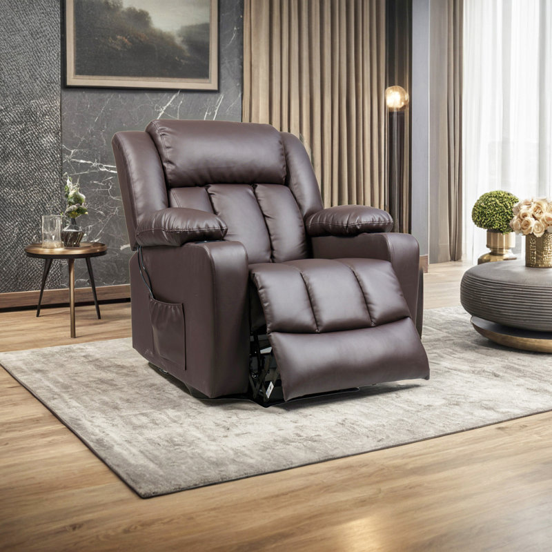 Power Lift Recliner Chair For Elderly, Brown