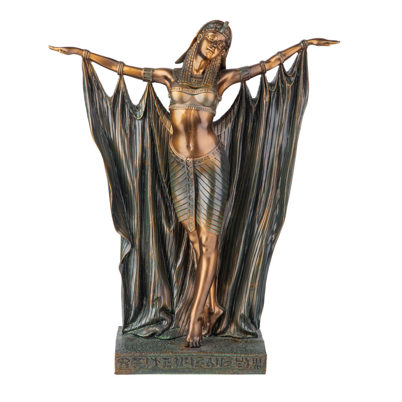 Figurine danseuse égyptienne Art déco