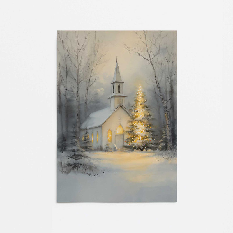 «Silent Night Glow», reproduction d'art, Sans cadre, 18 po x 24 po