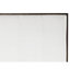 Lit gris très grand en tissu gris - conception moderne avec structure en bois, maison de revêtement confortable et pratique
