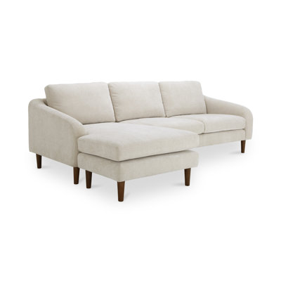 QUINN SECTIONAL DARK BROWN