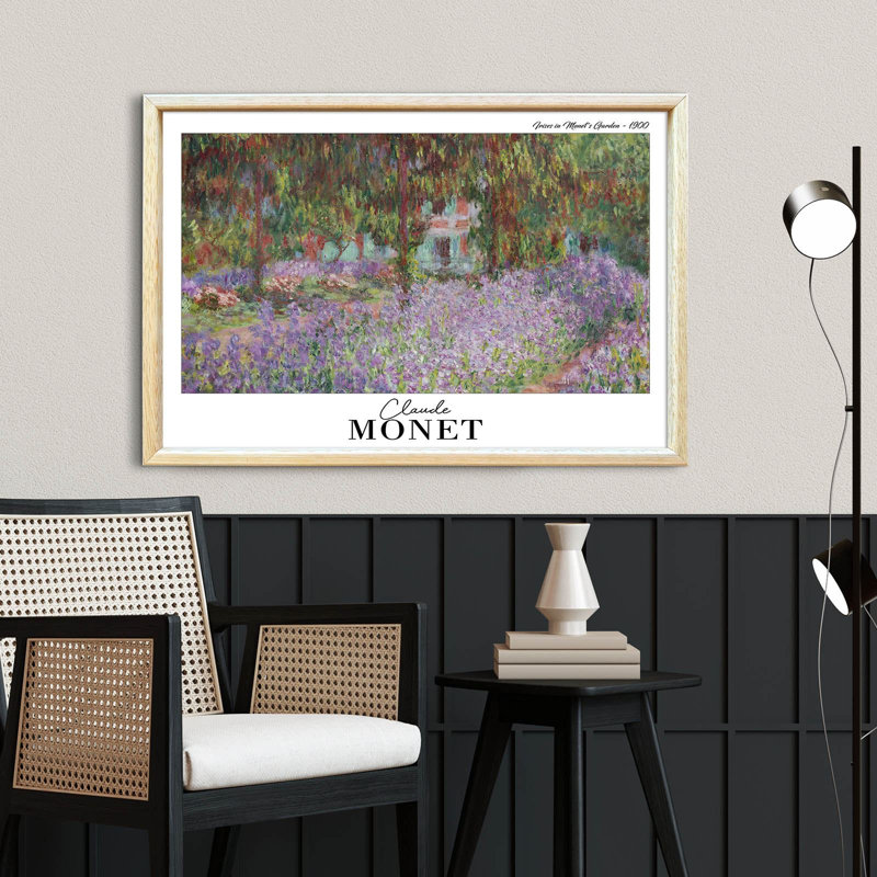 Élégante peinture encadrée décorative, 16,5 po x 24,4 po | Cadre 100% bois massif (épaisseur: 0,8 pouce) | Fond en panneau de fibres à densité moyenne durable (épaisseur: 0,1 pouce) | Art imprimé UV pour le salon, la chambre à coucher et le bureau